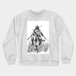 Samurai on a Horse #2 Crewneck Sweatshirt